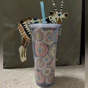 Vera Bradley tumbler